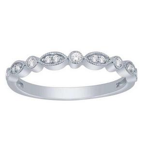 Diamond Stackable Band 