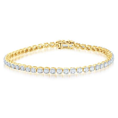 2.00CTW Diamond Tennis Bracelet 