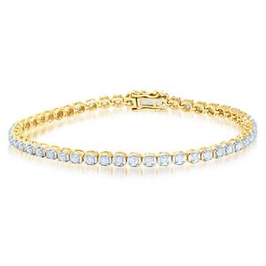 2.00CTW Diamond Tennis Bracelet 