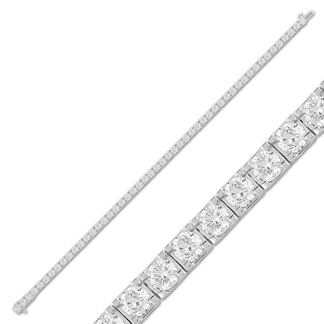 Diamond Tennis Bracelet - 70168CBADFGWG – Carter Jewelers