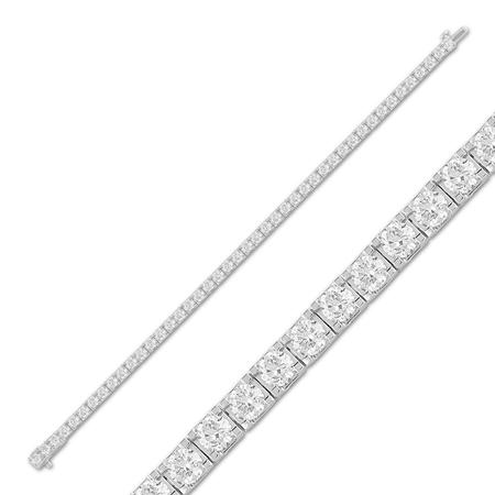 7.00CTW Diamond Tennis Bracelet 