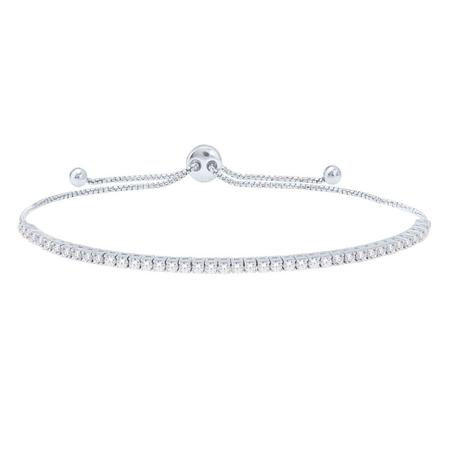 1.50CTW Diamond BOLO Bracelet 