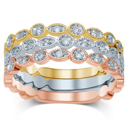 Diamond Stackable Ring