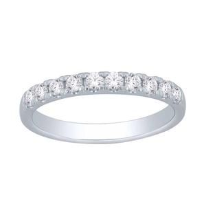 14K 0.50CTW Diamond Band- 10 Stone 