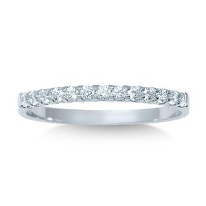 14K 0.25CTW Diamond Band- 11 Stone