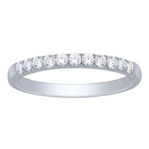 14K 0.50CTW Diamond Band- 11 Stone 